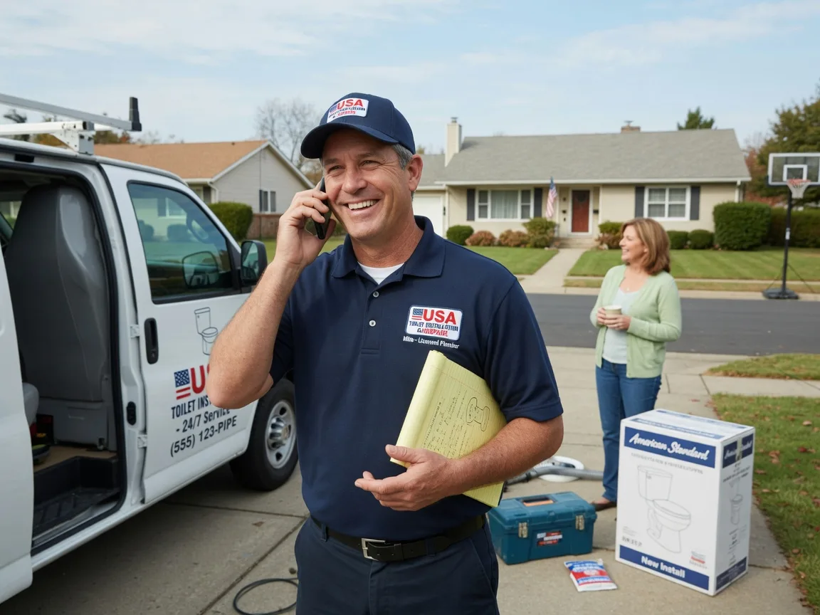 Toilet Installation Hull, GA FAQs
